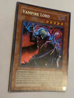 Vampire Lord Secret Rare Dcr-000 Original Print - Image 1