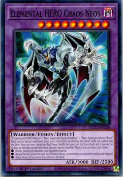 Elemental HERO Chaos Neos BLC1-EN140 Yu-Gi-Oh! Near Mint 1st Edition - Image 1