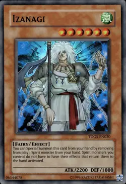 Izanagi - Super Rare TDGS-EN030 - MP - YuGiOh - Image 1