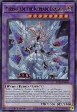 x1 Mirrorjade the Iceblade Dragon - SDAZ-EN041 - Ultra Rare - 1st Edition Yu-Gi- - Image 1
