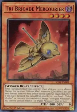 x3 Tri-Brigade Mercourier - SDAZ-EN001 - Ultra Rare - 1st Edition Yu-Gi-Oh! M/NM - Image 1
