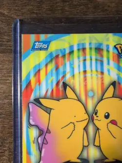 Pokemon Topps 2000 Sticker Card Ditto NM - Image 3
