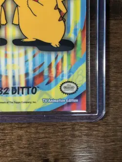 Pokemon Topps 2000 Sticker Card Ditto NM - Image 5