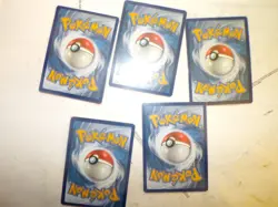 Lot of 5 Pokemon Trainer Reverse Holo/Holo Cards - Image 2