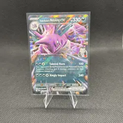 Team Rocket's Nidoking ex - 119/182 SV10: Destined Rivals NM Pokemon Card TCG - Image 1