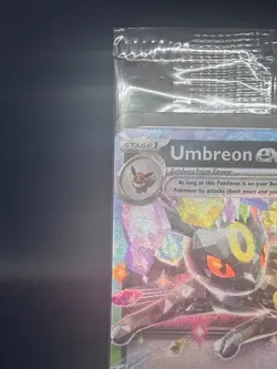 Pokemon TCG Umbreon ex Prismatic Evolutions Stamp Promo Card 060/131 - SEALED - Image 3