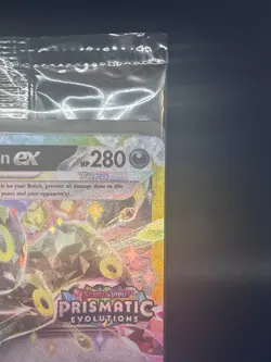 Pokemon TCG Umbreon ex Prismatic Evolutions Stamp Promo Card 060/131 - SEALED - Image 4