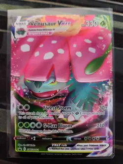 Venusaur VMAX SWSH102 SWSH: Sword & Shield Promo Cards Holo - Image 1