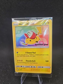 Ash's Pikachu SM108 Pokemon Promo "I Choose You" Movie Card SEALED - Image 1