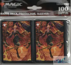 Zariel, Archduke Adventures 100 ULTRA PRO MTG deck protectors card sleeves - Image 1