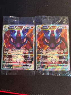 Lucario VSTAR SWSH291 SWSH: Sword & Shield Promo Cards Holo SEALED - Image 1