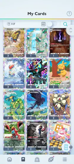 Pokemon Tcg Pocket Cards Tradeing Up Ro 2 Stars All Shown - Image 4