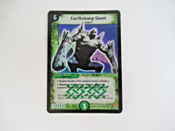 2004 Duel Masters Trading Card Earthstomp Giant DM03 - S5/S5 Holo Foil - Image 1