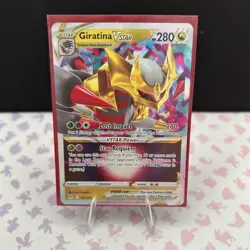 Pokemon TCG Giratina VSTAR Lost Origin Ultra Rare Card 131/196 - Image 1