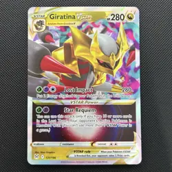 Pokemon TCG Giratina VSTAR Lost Origin Ultra Rare Card 131/196 - Image 2