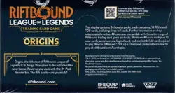 Riftbound - League of Legends TCG: Origins Booster Box Trading Card Game Sealed - Image 2