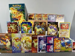 Pokemon Rapidash Lot Pokemon Lot of 20 Cards and Stickers Pokemon Rapidash Lot - Image 1