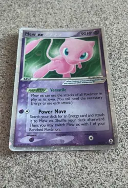 Pokemon Card-Mew Ex-Ex Legend Maker-Holo-88/92-ENG-Played - Image 1
