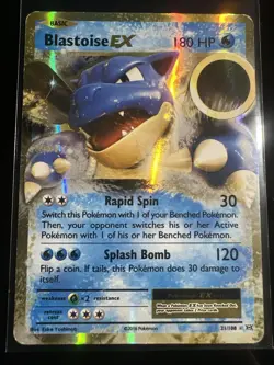 Blastoise EX 21/108 Holo Rare XY Evolutions 2016 Pokemon Card - Image 1