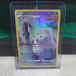 Pokemon TCG Abomasnow Holo Ultra Rare NM Astral Radiance 2022 TG01/TG30 Card - Image 1