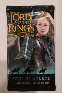 LORD OF THE RINGS CCG Siege of Gondor Cards SEALED 1 Booster Pack 11 Cards LOTR - Image 1
