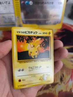 Pokemon Karte Card Lt Surge's Pikachu Gym Challenge Heroes 1998 Wotc japanese NM - Image 5