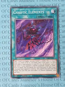 ALIN-EN067 Chaotic Elements Yu-Gi-Oh Card 1st Edition New - Image 1
