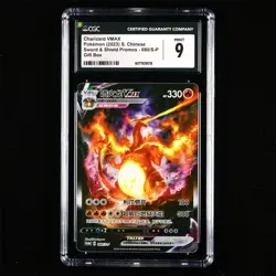 CGC MINT 9 Nintendo 2023 Pokemon PTCG CHN. card- Charizard VMAX - Image 1