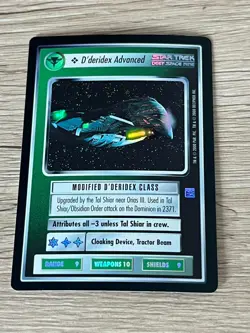 Star Trek CCG - Reflections - D'deridex Advanced - VR (Very Rare) Foil Card - Image 1