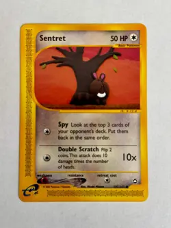 Furret 048/147 & Sentret 107/147 - Aquapolis 2002 Pokemon Cards | Mint Condition - Image 5