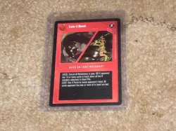 Star Wars Evader And Monnok Ccg Card - Image 1