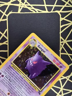 🔥 Gengar 5/62 🔥 Original Holo Rare Fossil Set Pokemon Card WOTC TCG 1999 - Image 5