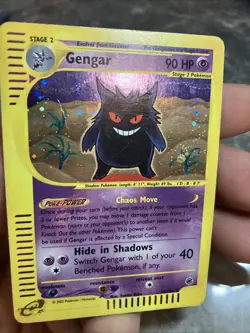 Gengar 13/165 Holo Rare E Series Expedition 2002 Pokemon Card Great Condition!! - Image 2