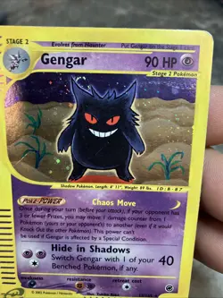 Gengar 13/165 Holo Rare E Series Expedition 2002 Pokemon Card Great Condition!! - Image 3