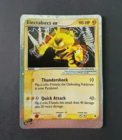 Electabuzz ex 97/109 EX Ruby & Sapphire Rare Holo Pokemon Card 2003 Near Mint - Image 1