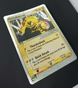 Electabuzz ex 97/109 EX Ruby & Sapphire Rare Holo Pokemon Card 2003 Near Mint - Image 5