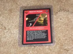Star Wars Defrnsive Fire And Hutt Smooch Ccg Card - Image 1