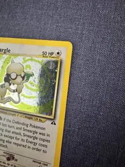 Pokemon TCG Neo Discovery Smeargle 11/75 Holo Unlimited Rare Card - Image 4