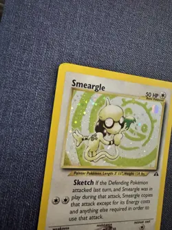 Pokemon TCG Neo Discovery Smeargle 11/75 Holo Unlimited Rare Card - Image 5
