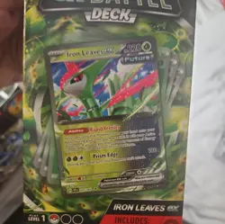 Pokemon TCG Iron Leaves ex Battle Deck 60 Card Deck~ Factory Sealed ! - Image 1