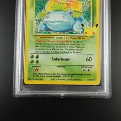 PSA 9 Venusaur 15/102 Pokemon Celebrations Classic Collection Holo Graded Card - Image 3