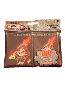 Ultra Pro Deck Sleeve Protector MTG 100ct Magic The Gathering TCG Chibi Chandra - Image 1