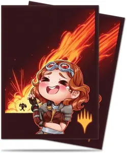 Ultra Pro Deck Sleeve Protector MTG 100ct Magic The Gathering TCG Chibi Chandra - Image 2