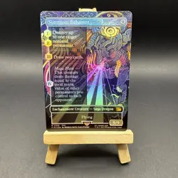 Summon: Bahamut (Borderless) Final Fantasy Foil - Image 1