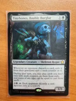 Magic MTG Tinybones, Bauble Burglar FDN 0072 Foil Rare - NM condition - Image 1