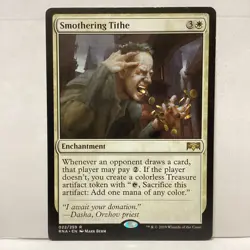 MTG Smothering Tithe Magic: The Gathering Ravnica Allegiance Rare #022 - Image 1