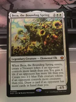 Beza, the Bounding Spring Bloomburrow Regular #0002 - Image 1