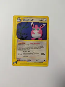 Pokemon TCG Wigglytuff 34/144 Skyridge Regular Rare MP/HP - Image 2