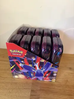 Pokemon TCG Mega Evolution Heroes Mini Tin x10 with display Tins - Image 2
