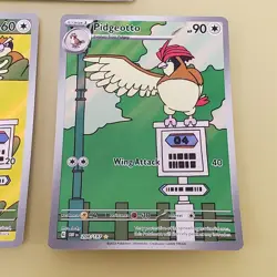 Pokemon Obsidian Flames Set of 3. Pidgey Pidgeotto Pidgeot Ex. Near Mint Cards - Image 3